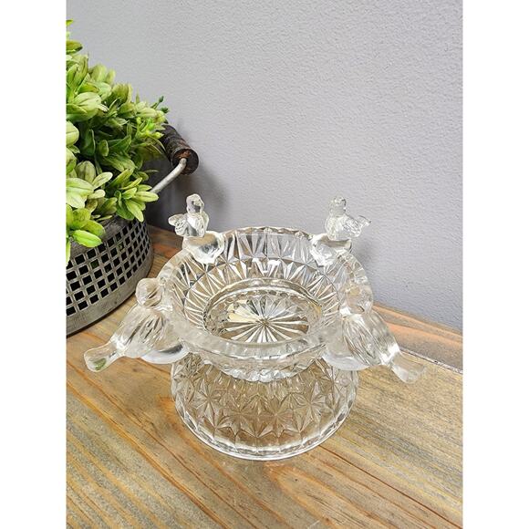 Hofbauer Byrd Crystal Bird Bath 3.5x5.5 Bird - Picture 1 of 8